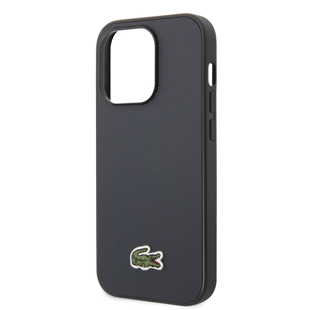 Lacoste iPhone 14 Pro Max Orjinal Lisanslı PU Pike Desenli Arka Yüzey İkonik Timsah Dokuma Logolu Kılıf Lacoste iPhone 14 Pro Max Orjinal Lisanslı PU Pike Desenli Arka Yüzey İkonik Timsah Dokuma Logolu Kılıf